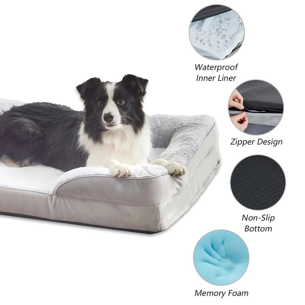 High Quality Dog Bed Sofa Mats Cat Nest Blankets Dog Accessories Waterproof Bed For Medium Large Dogs Cats Pet House Supplies 5 High Quality Dog Bed Sofa Mats Cat Nest Blankets Dog Accessories Waterproof Bed For Medium Large Dogs Cats Pet House Supplies - Image 5