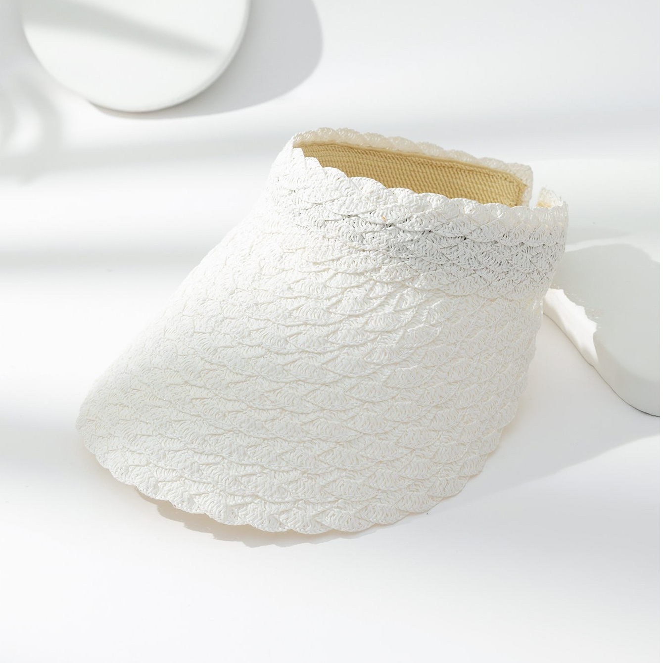 Summer And Spring Women's Wide-brimmed Sun-protective Casual Straw Hat Suitable For Outdoor Travel, Mountain Climbing And Daily Commuting 7 Summer And Spring Women's Wide-brimmed Sun-protective Casual Straw Hat Suitable For Outdoor Travel, Mountain Climbing And Daily Commuting - Image 7