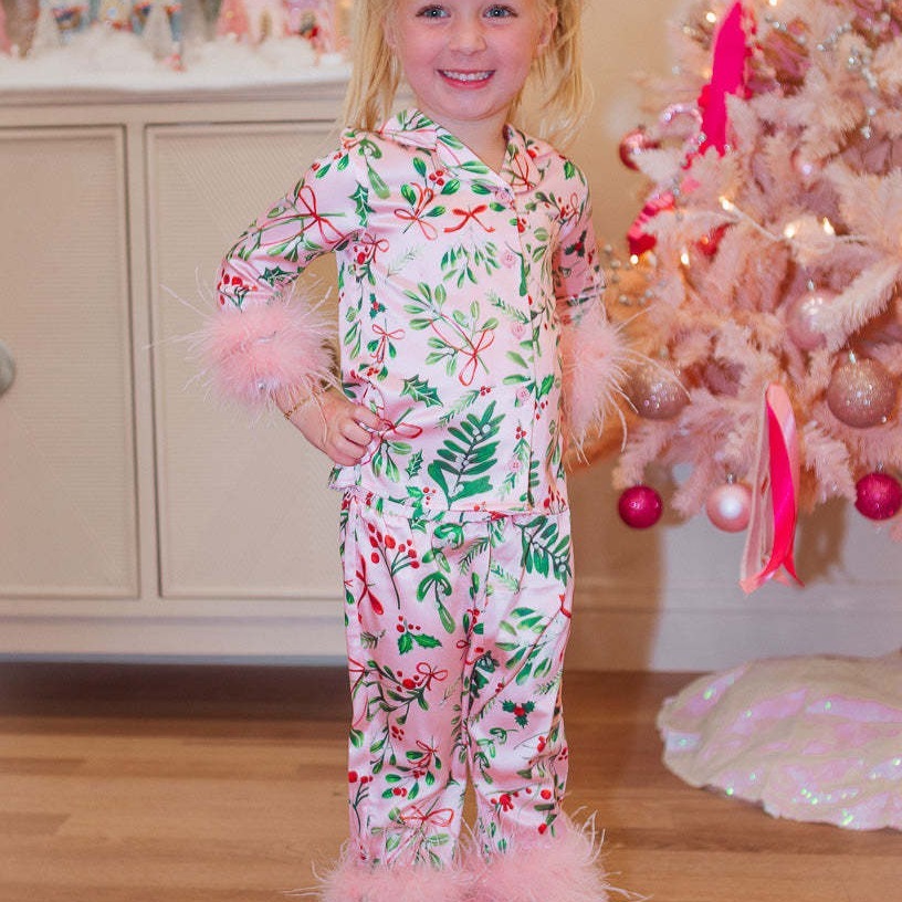 Women's Parent-child Wear Printing Suit Home wear 4 Women's Parent-child Wear Printing Suit Home wear - Image 4