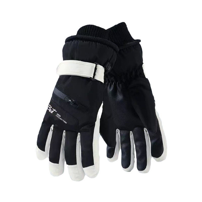 Women's Fleece-Lined Cold-Weather Five-Finger Cycling Gloves 7 Women's Fleece-Lined Cold-Weather Five-Finger Cycling Gloves - Image 7
