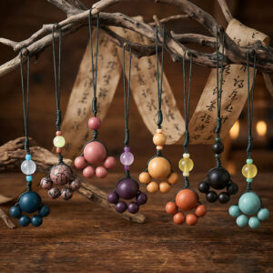 Botanical Backpack Pendant Keychain