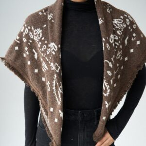Fashionable Versatile And Elegant Square Scarf