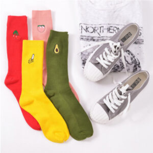 CHAUSSETTES FRUITS X4