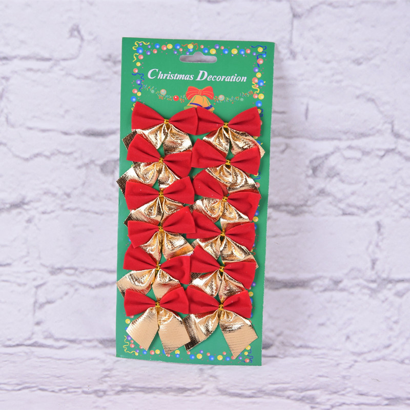Christmas Tree Ornaments Christmas Decoration Bow 8 Christmas Tree Ornaments Christmas Decoration Bow - Image 8