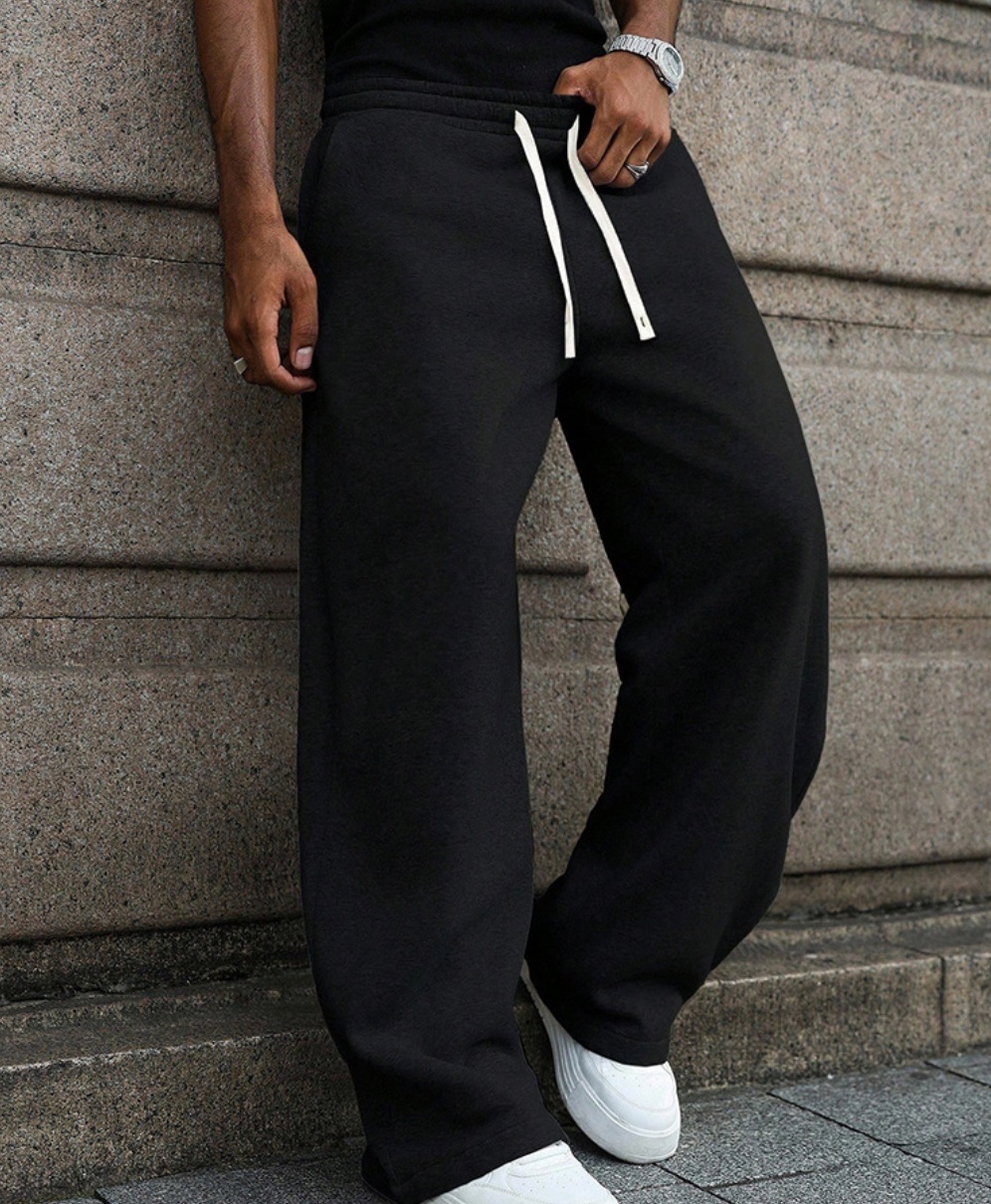 Men's Casual Loose Drawstring Sweatpants 5 Men's Casual Loose Drawstring Sweatpants - Image 5