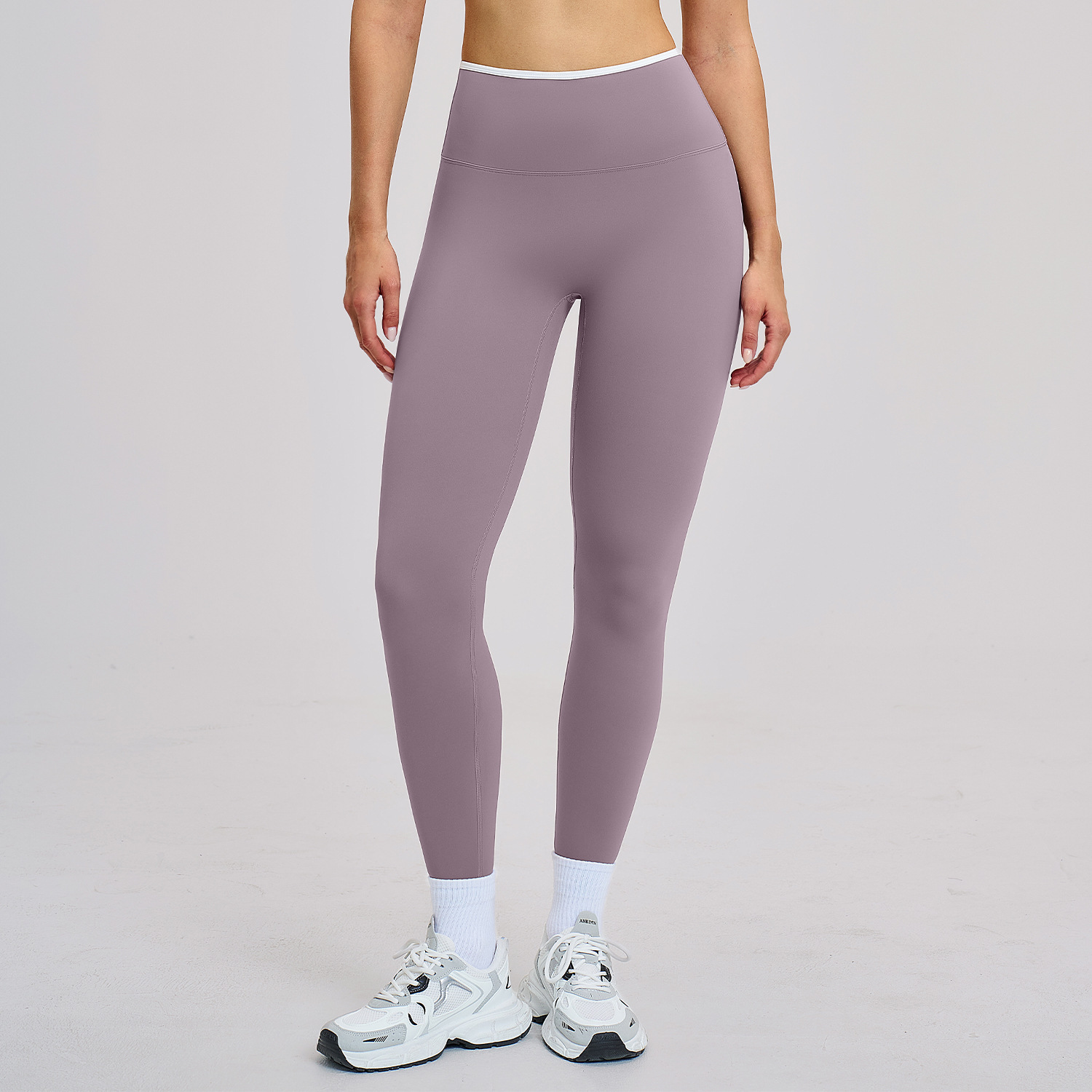 Yoga Pants High-Waist Contrasting Color Quick-Dry Trousers 5 Yoga Pants High-Waist Contrasting Color Quick-Dry Trousers - Image 5