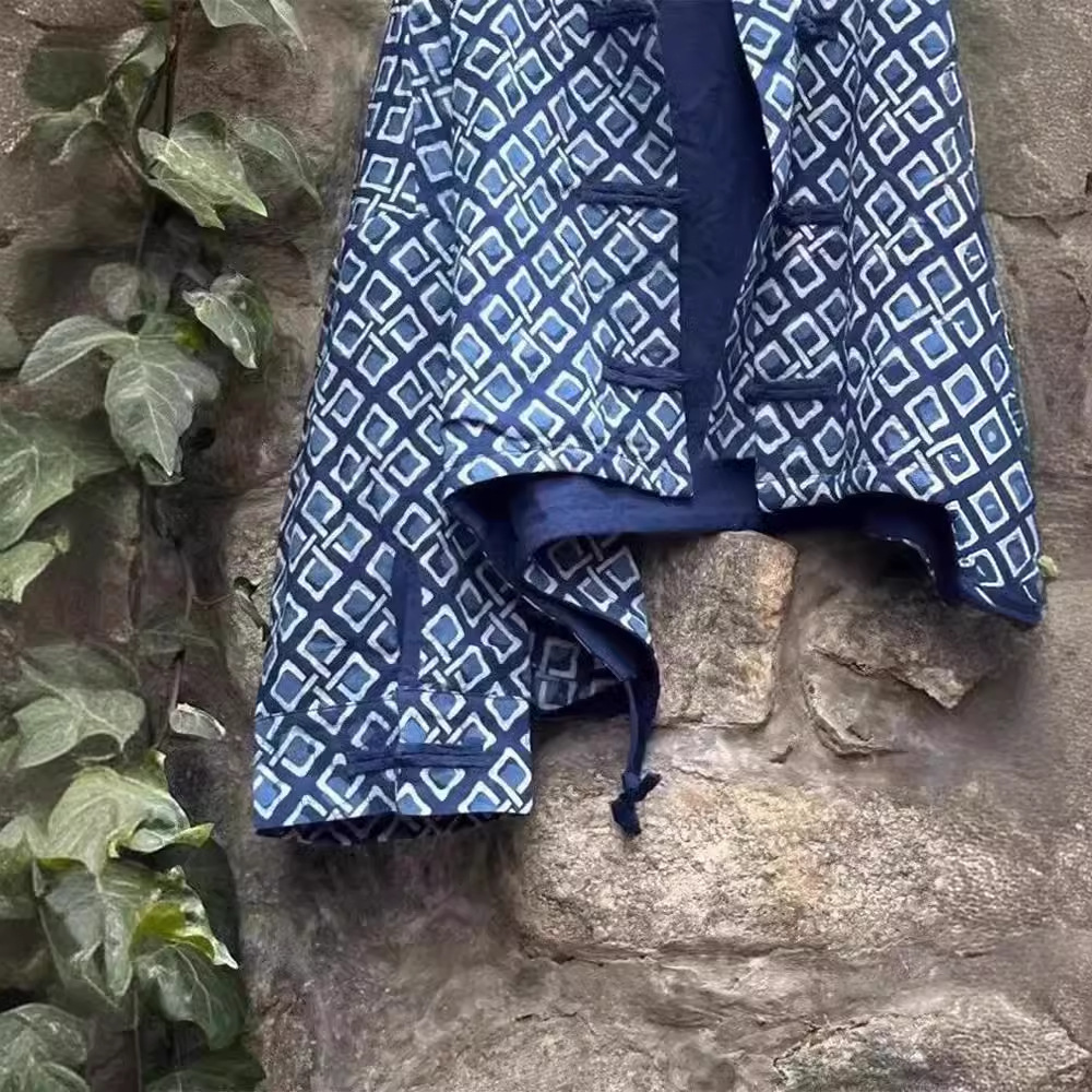 Chinese-style Diamond-patterned Jacket For Women 5 Chinese-style Diamond-patterned Jacket For Women - Image 5