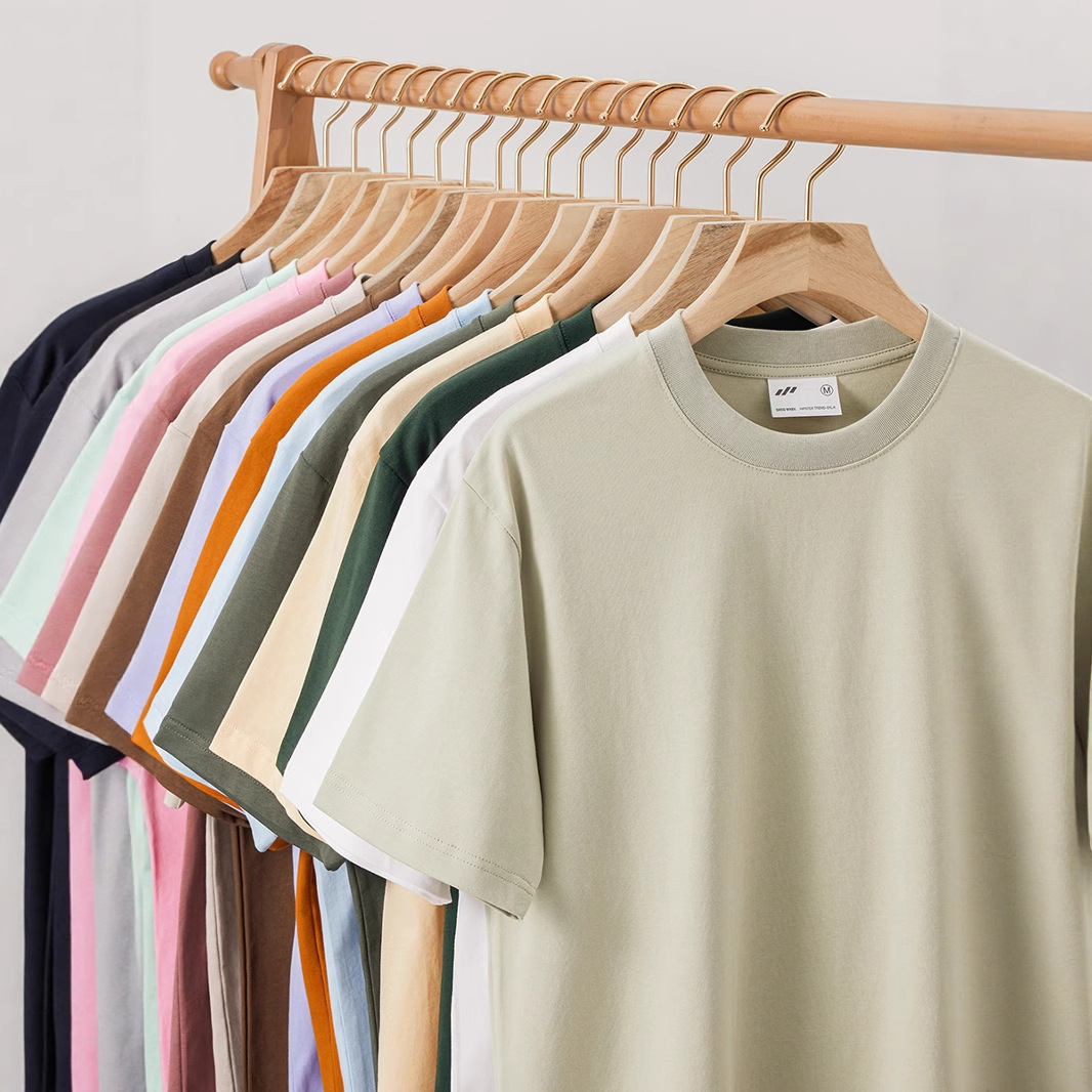 Xinjiang Cotton Heavyweight Cotton Short-sleeve T-shirt 1 Xinjiang Cotton Heavyweight Cotton Short-sleeve T-shirt