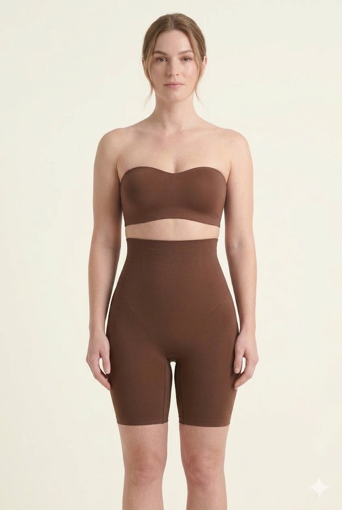 Shapewear For Women - High-Waisted Shapewear Tummy Control Shorts, Thigh Slimmer, Underwear For Women 1 Shapewear For Women - High-Waisted Shapewear Tummy Control Shorts, Thigh Slimmer, Underwear For Women