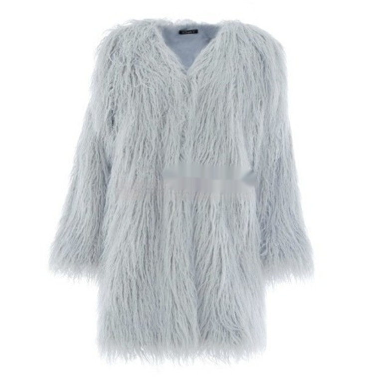 New Haining Fur Coat Mid-length Style 3 New Haining Fur Coat Mid-length Style - Image 3