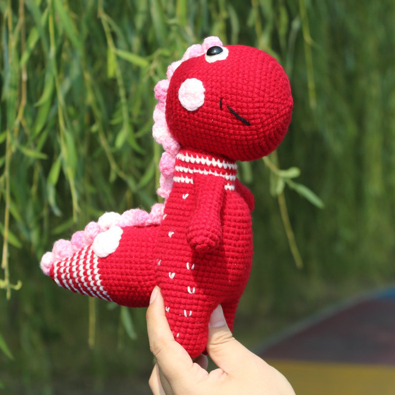 Wool little dinosaur handmade DIY material package 9 Wool little dinosaur handmade DIY material package - Image 9