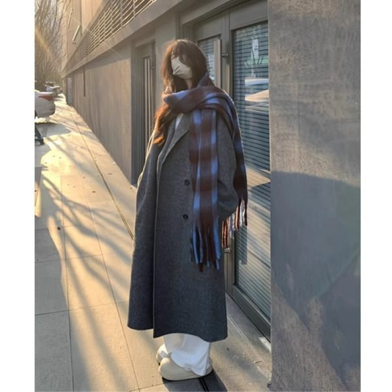 Women's Stylish Mid-length Slimming Wool Coat 5 Women's Stylish Mid-length Slimming Wool Coat - Image 5