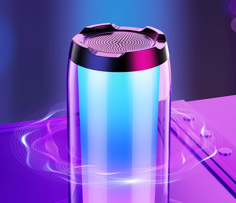 Smart Bluetooth Speaker with Ambient RGB Light – Gaming & Room Decor 3 Smart Bluetooth Speaker with Ambient RGB Light – Gaming & Room Decor - Image 3