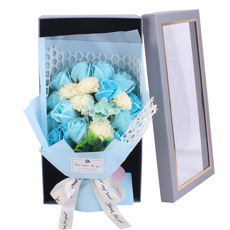 Valentine's Day Gift 19 Rose Soap Bouquet Gift Box 4 Valentine's Day Gift 19 Rose Soap Bouquet Gift Box - Image 4