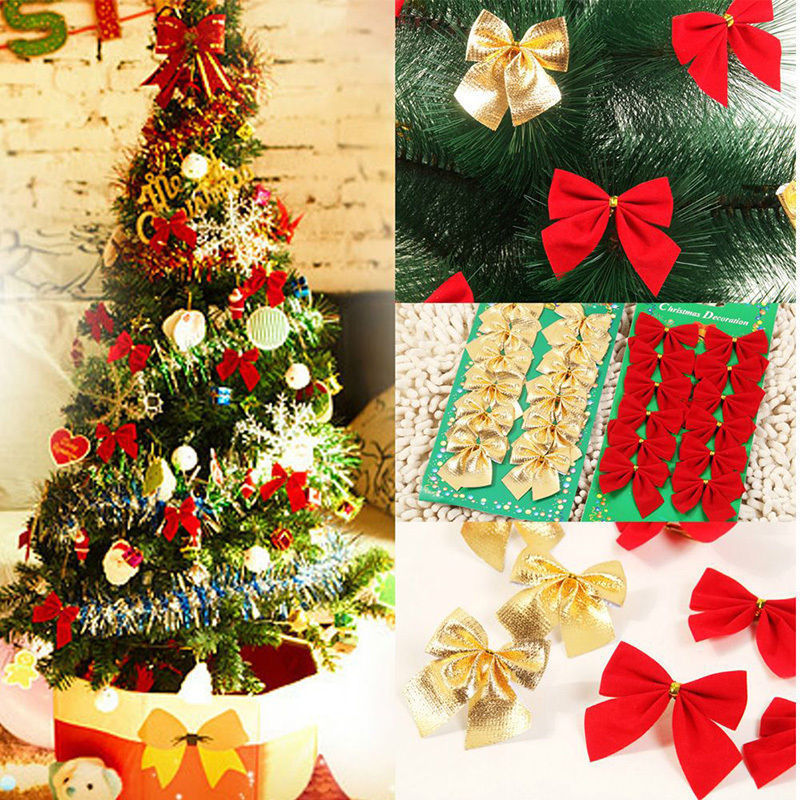 Christmas Tree Ornaments Christmas Decoration Bow 7 Christmas Tree Ornaments Christmas Decoration Bow - Image 7