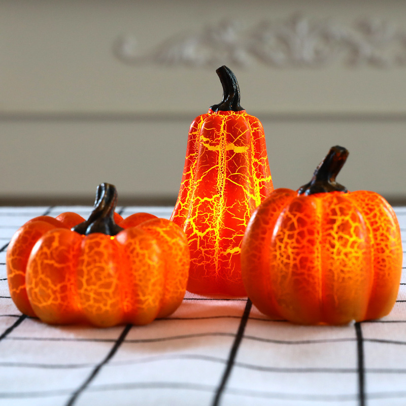 New Halloween Pumpkin Lantern Simulation Pumpkin LED Candle Lamp Resin Luminous Pumpkin 7 New Halloween Pumpkin Lantern Simulation Pumpkin LED Candle Lamp Resin Luminous Pumpkin - Image 7