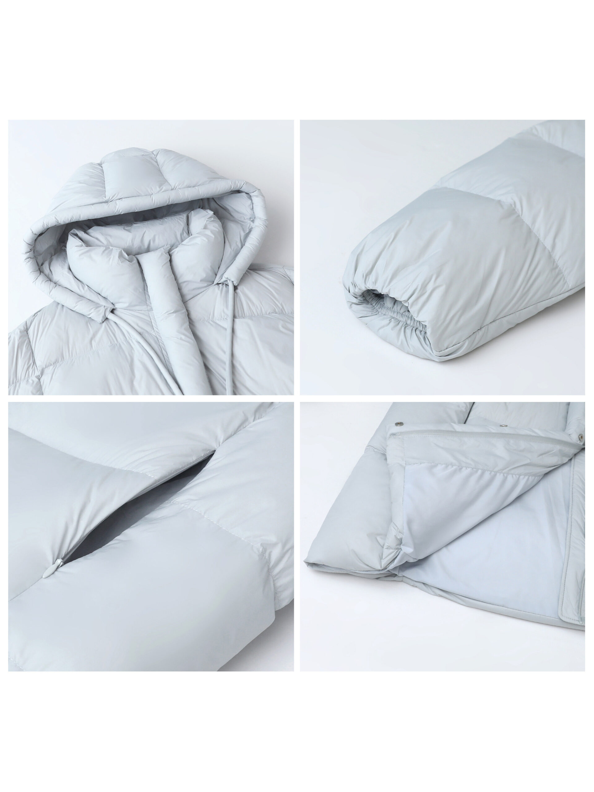 Mid-length 90 Short Puffer Down Jacket Coats Three-proof Jacket 4 Mid-length 90 Short Puffer Down Jacket Coats Three-proof Jacket - Image 4