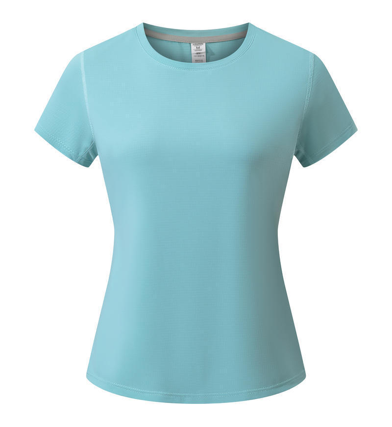 Quick-drying Crewneck T-shirt Summer Short-sleeve Work Uniform 3 Quick-drying Crewneck T-shirt Summer Short-sleeve Work Uniform - Image 3