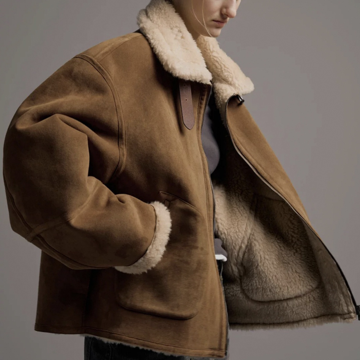 Winter Thickened All-in-one Turn-down stand-up Collar Coat 3 Winter Thickened All-in-one Turn-down stand-up Collar Coat - Image 3