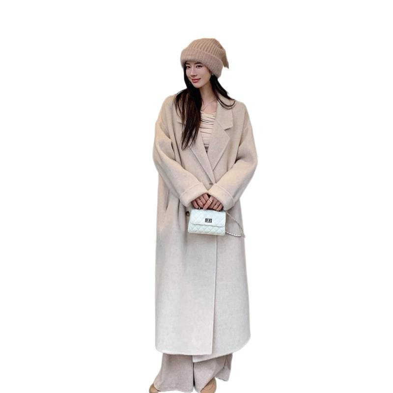 Women's Stylish Mid-length Slimming Wool Coat 4 Women's Stylish Mid-length Slimming Wool Coat - Image 4