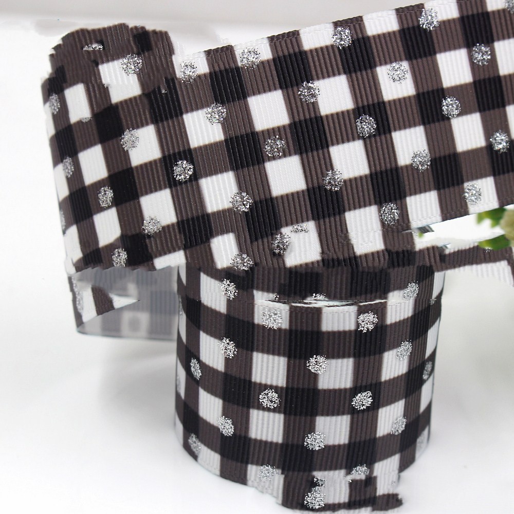 25mm Plaid Laser Silver Thermal Transfer Thread Ribbon 9 25mm Plaid Laser Silver Thermal Transfer Thread Ribbon - Image 9