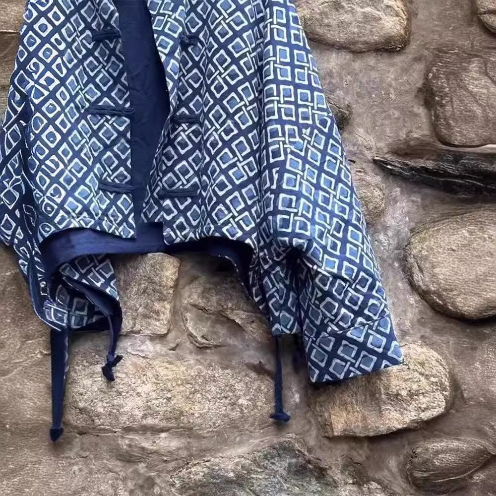 Chinese-style Diamond-patterned Jacket For Women 6 Chinese-style Diamond-patterned Jacket For Women - Image 6