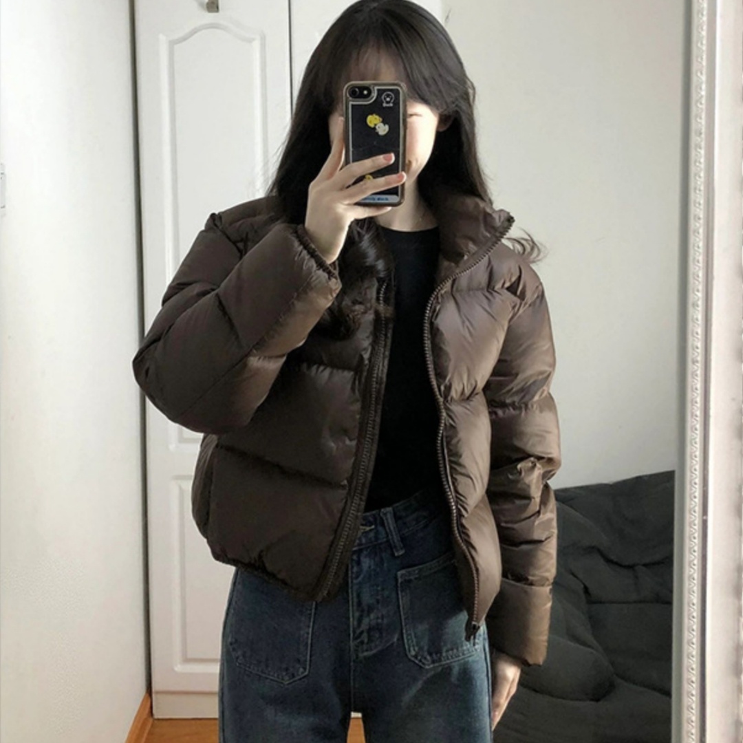 Women's Short Puffer Down Jacket Coats 1 Women's Short Puffer Down Jacket Coats