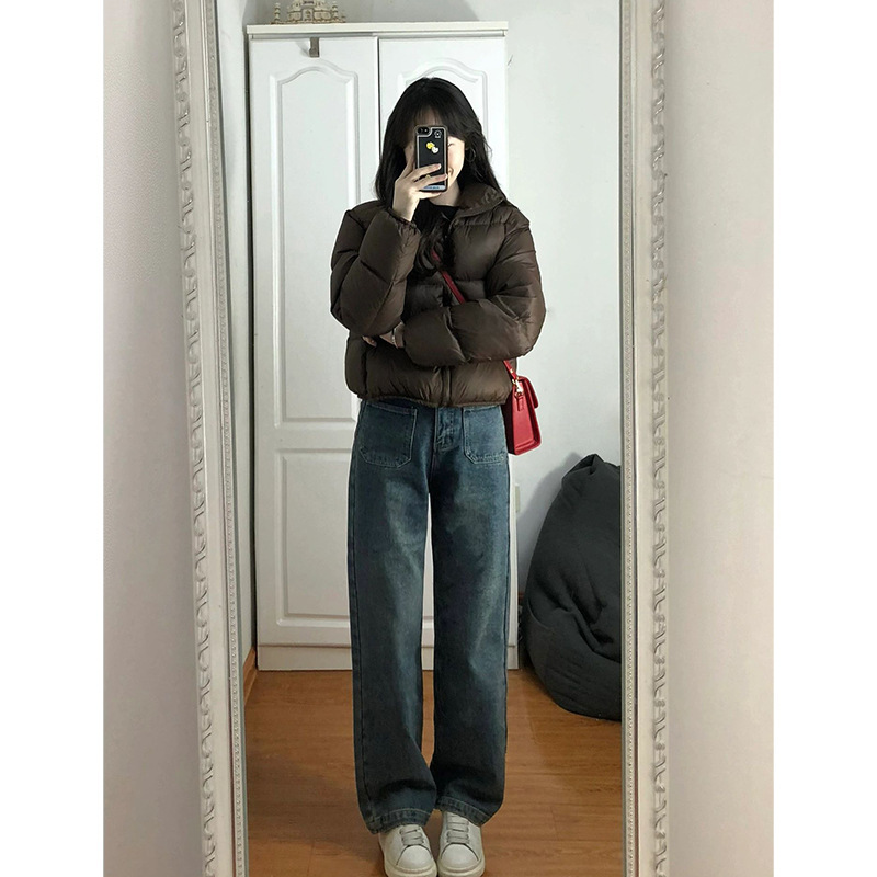 Women's Short Puffer Down Jacket Coats 6 Women's Short Puffer Down Jacket Coats - Image 6