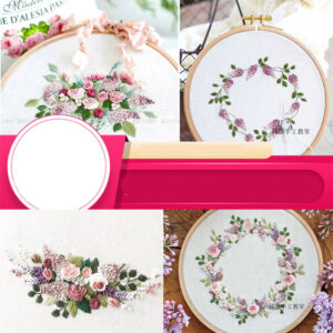 Handmade DIY embroidery