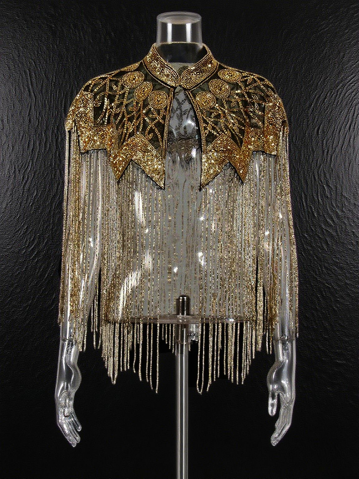 Heavy-duty Beaded Tassel Design Shawl Coat 9 Heavy-duty Beaded Tassel Design Shawl Coat - Image 9