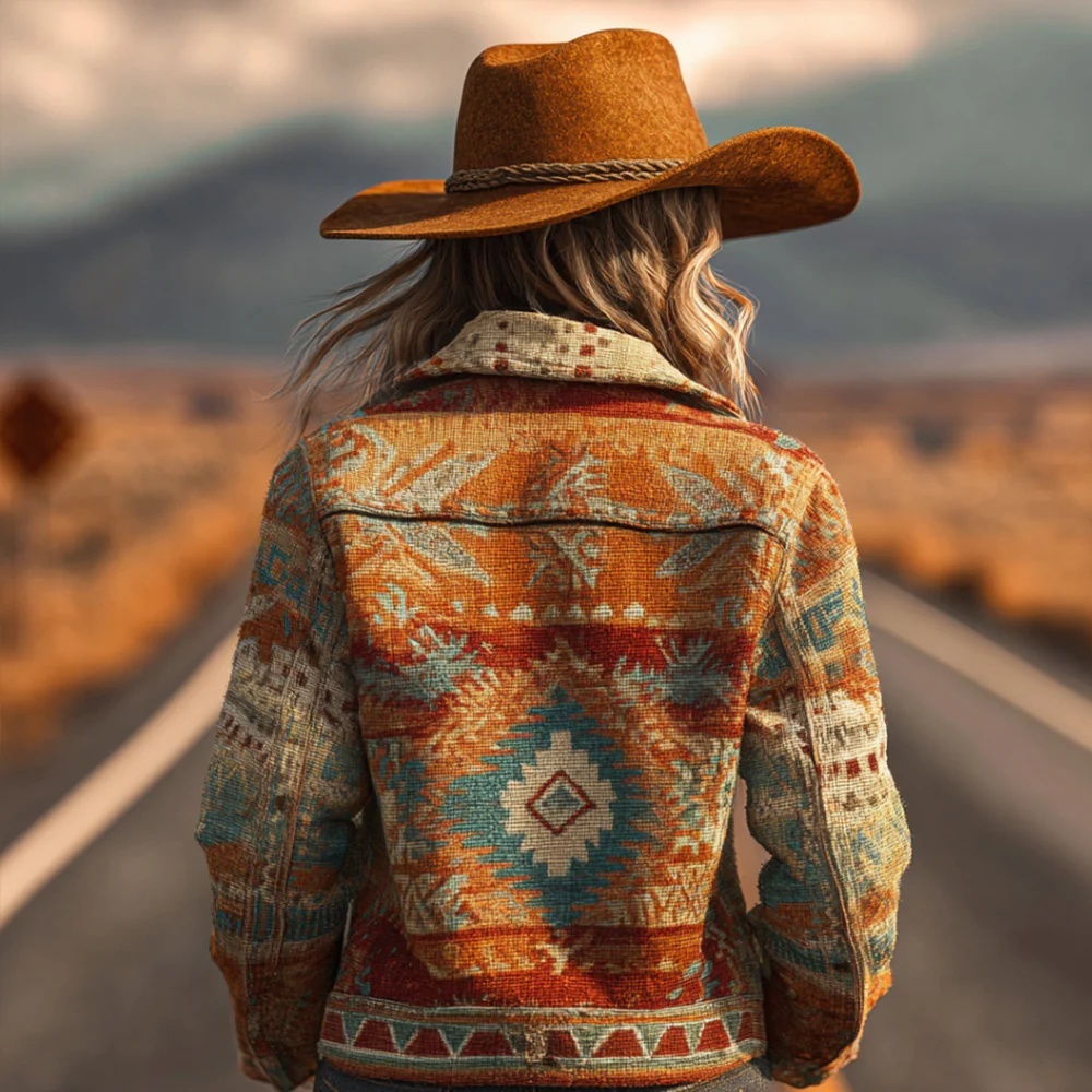 Autumn Retro Washed Long-Sleeve Denim Jacket 5 Autumn Retro Washed Long-Sleeve Denim Jacket - Image 5