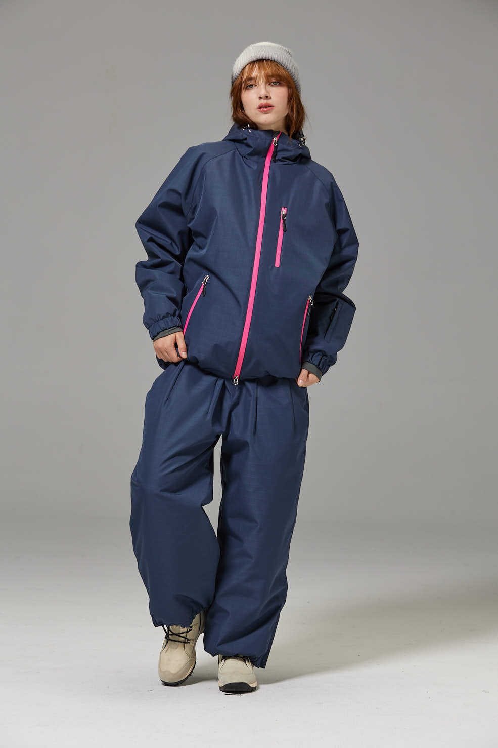 Unisex Windproof And Waterproof Loose-fitting Fashionable Ski Suit Set 6 Unisex Windproof And Waterproof Loose-fitting Fashionable Ski Suit Set - Image 6