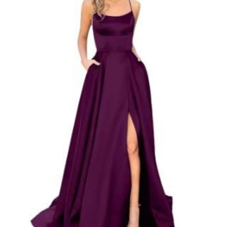 Solid Color Long Slimming And Shoulder Hollow Girlfriends Fashion Bridesmaid Party Dress 8 Solid Color Long Slimming And Shoulder Hollow Girlfriends Fashion Bridesmaid Party Dress - Image 8
