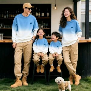 Fall Co-ord Sweatshirts For Parents And Kids
