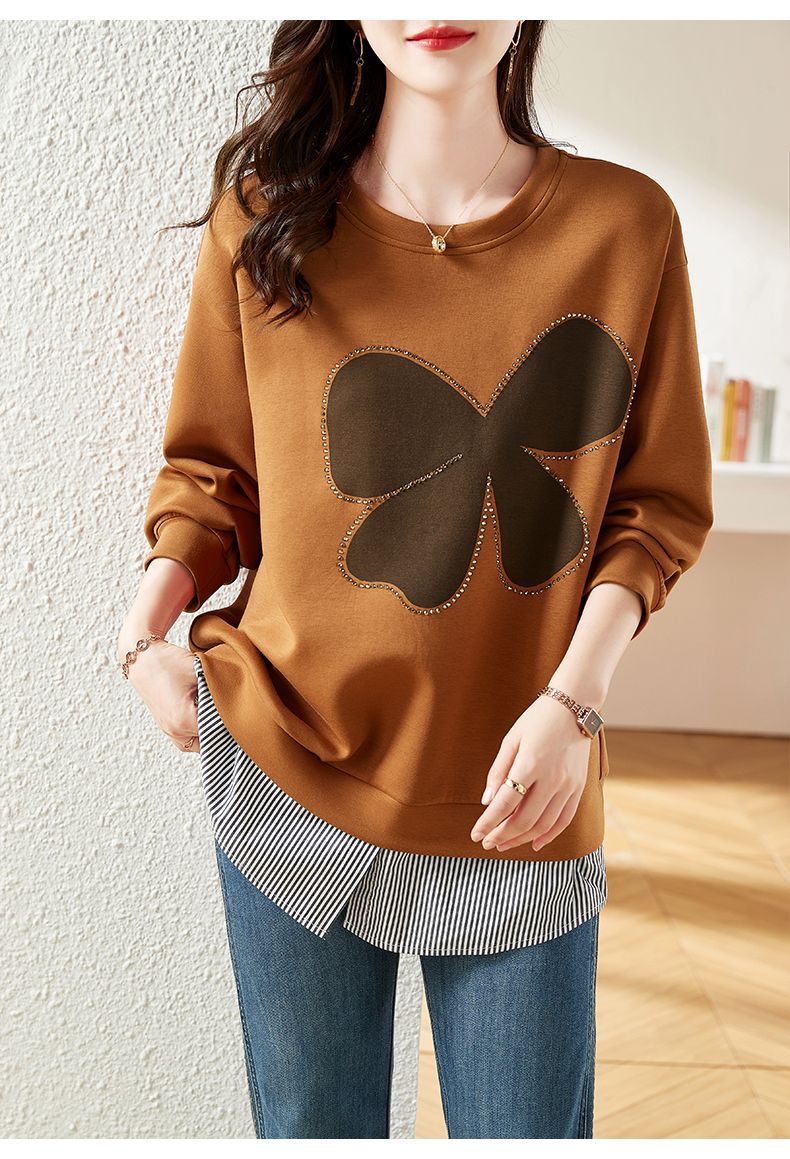 Fake Two Chinese Cotton Sweater Girls 4 Fake Two Chinese Cotton Sweater Girls - Image 4