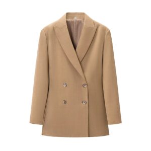 Handmade European And American-style Womens Fashion Casual Versatile Slim-fit Blazer