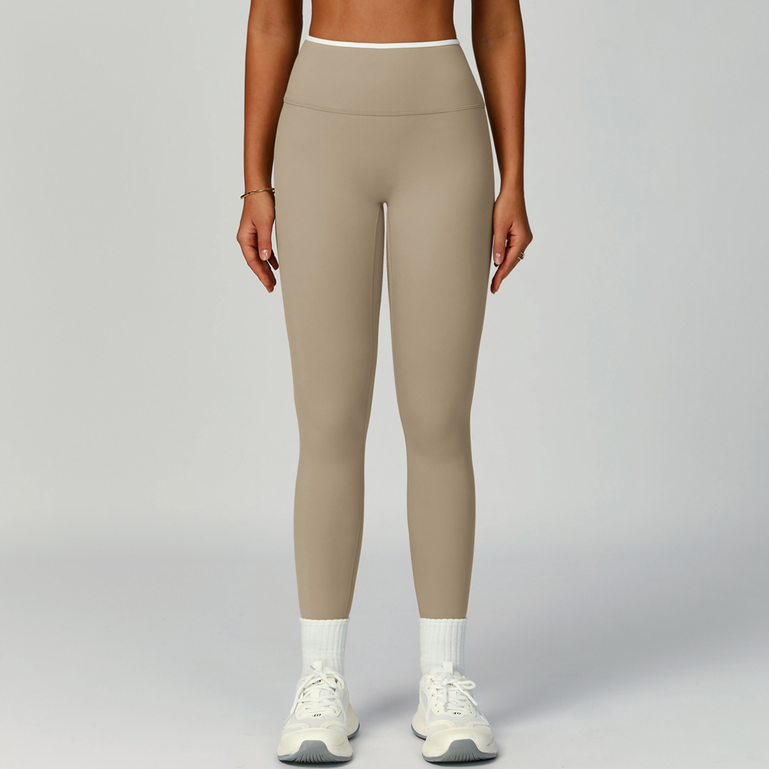 Yoga Pants High-Waist Contrasting Color Quick-Dry Trousers 7 Yoga Pants High-Waist Contrasting Color Quick-Dry Trousers - Image 7