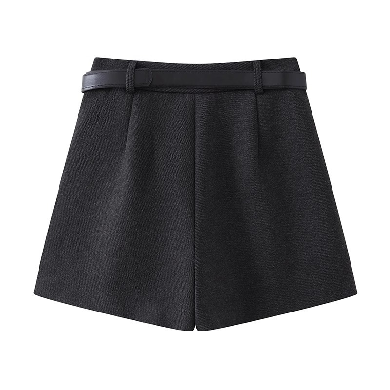 Fashionable Woolen Suit Shorts For Women 6 Fashionable Woolen Suit Shorts For Women - Image 6