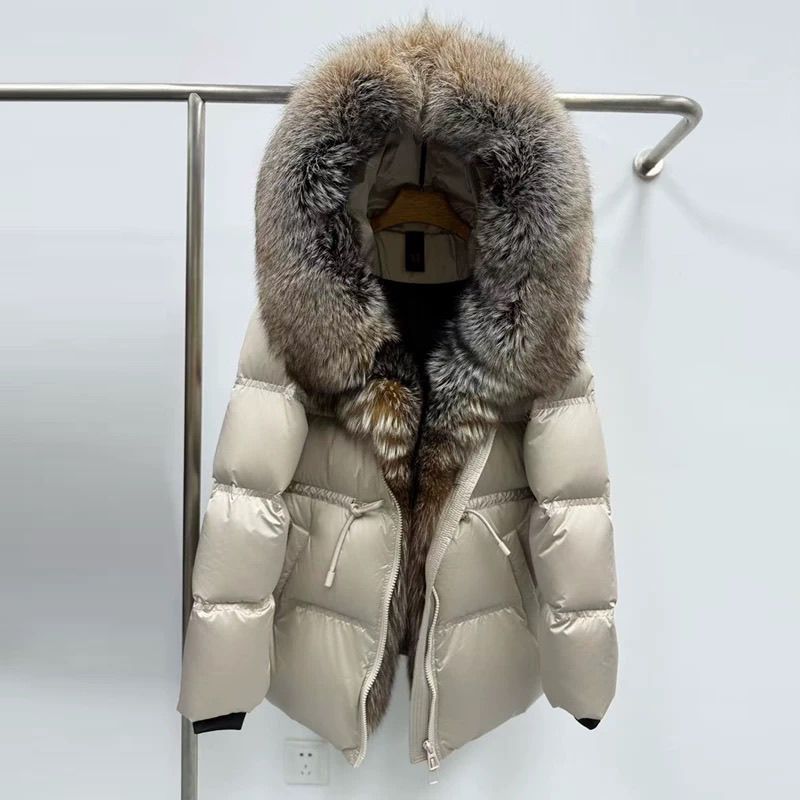 Women's Mid-length Padded Fur Coat 1 Women's Mid-length Padded Fur Coat