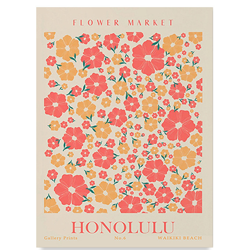 Plant And Flower Art Canvas Core Poster 9 Plant And Flower Art Canvas Core Poster - Image 9