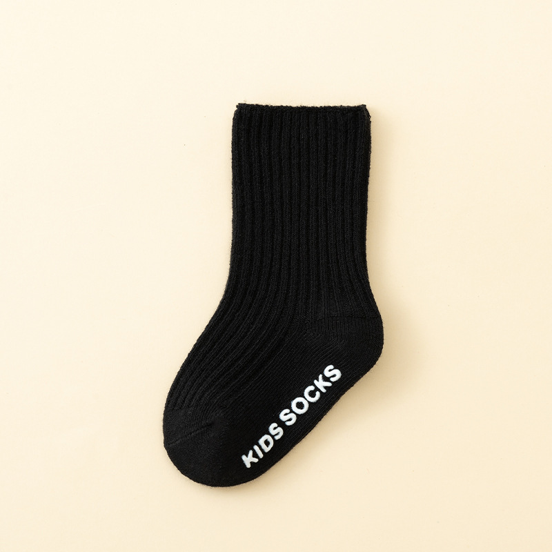 Infant And Toddler Cotton Double-Needle Glued Anti-Slip Socks 6 Infant And Toddler Cotton Double-Needle Glued Anti-Slip Socks - Image 6