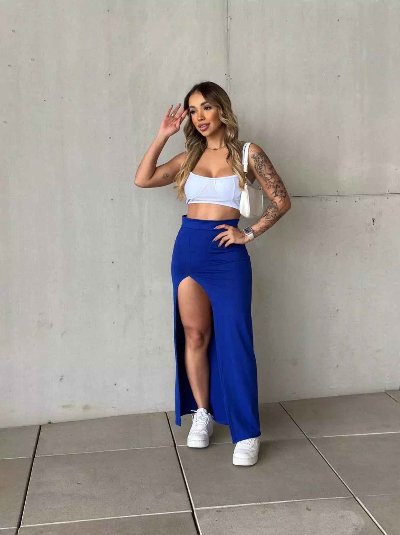 Fashionable Slit Bodycon Skirt For Women 3 Fashionable Slit Bodycon Skirt For Women - Image 3