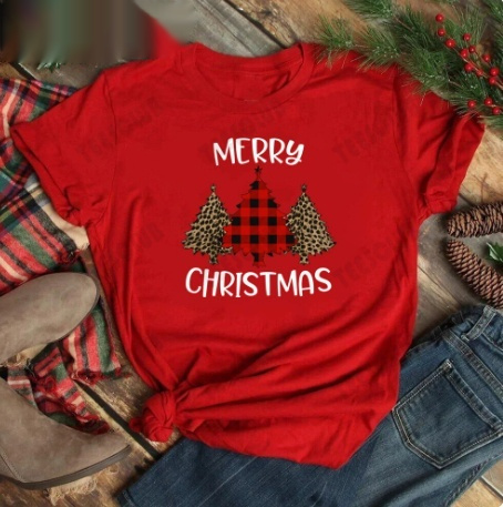 Merry Christmas Women's Casual T-shirt 5 Merry Christmas Women's Casual T-shirt - Image 5