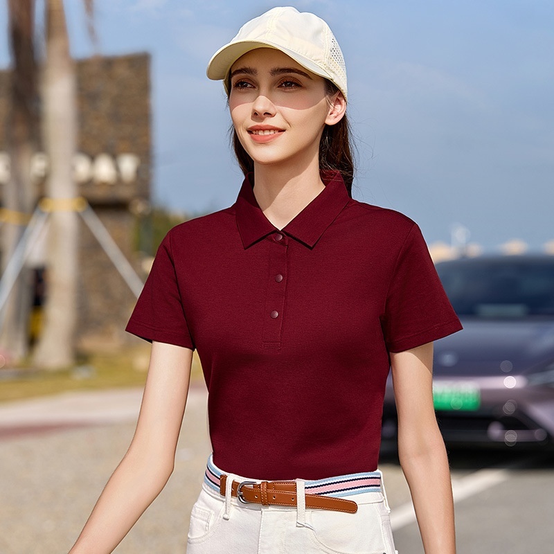 High-end Mercerized Cotton Polo Shirts For Summer 1 High-end Mercerized Cotton Polo Shirts For Summer
