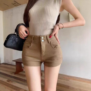 Innocently Seductive Chic Ultra-Short Versatile Bodycon Hot Pants