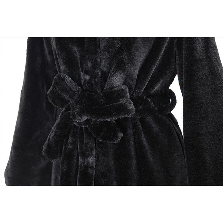 Thickened Long Faux Fur Parka-style Coat 5 Thickened Long Faux Fur Parka-style Coat - Image 5