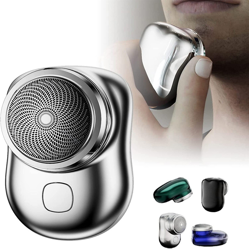 Mini Portable Face Cordless Shavers Rechargeable USB Electric Shaver Wet & Dry 1 Mini Portable Face Cordless Shavers Rechargeable USB Electric Shaver Wet & Dry