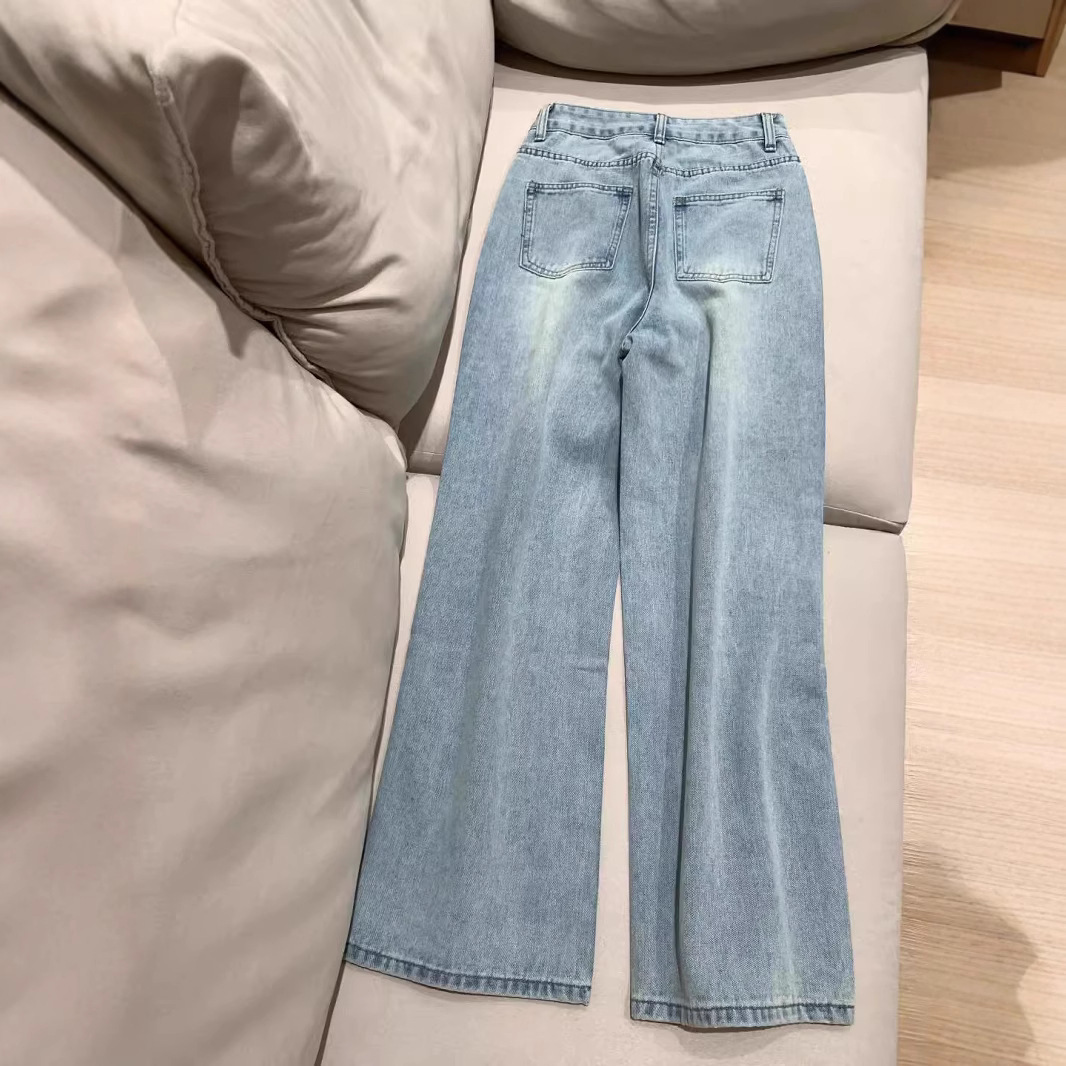 Fashion Personality Wide Leg Jeans For Women 2 Fashion Personality Wide Leg Jeans For Women - Image 2