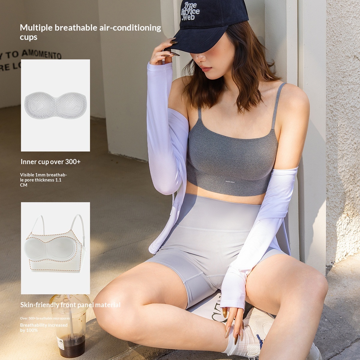 Ice-silk Cooling Camisole Seamless Support Stylish Back Design 5 Ice-silk Cooling Camisole Seamless Support Stylish Back Design - Image 5