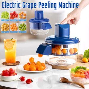 Automatic Electric Grape Peeler – Rechargeable Hands-Free Fruit Peeling Machine for Home Kitchen